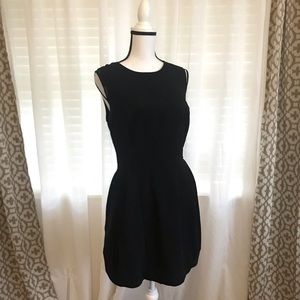 Black Tie-Back Dress